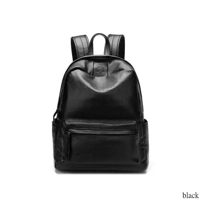 Premium Leather Backpack Girl School Shoulder Bag Backpack