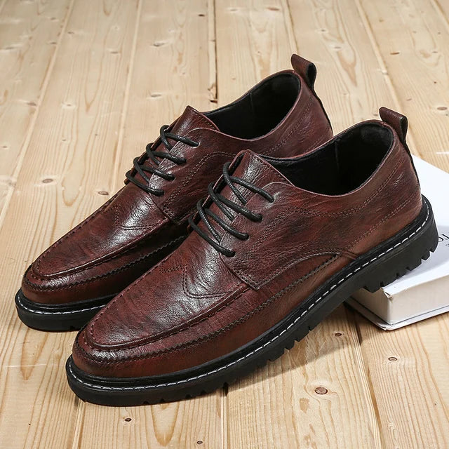 High Quality Sheep Leather Shoes for MEN 