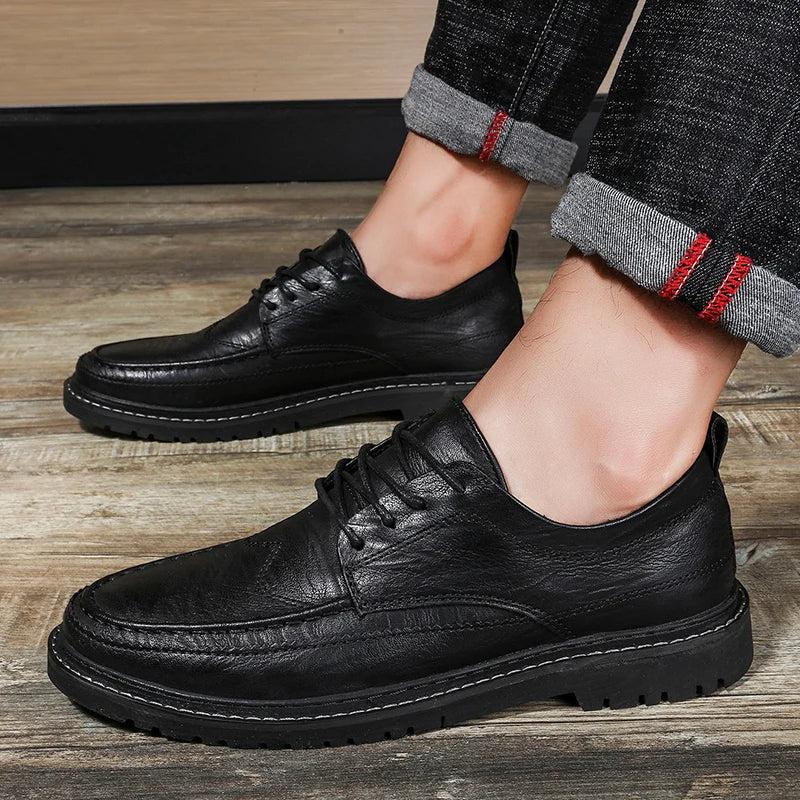 High Quality Sheep Leather Shoes for MEN 